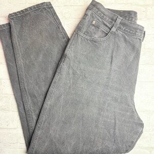 Vintage Gitano Jeans 1980's Womens tapered Mom High Rise 16 faded Black